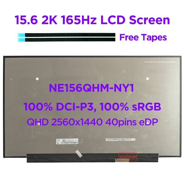Display Laptop Gaming, Asus, TUF A15 FA507RM, FA507RR, 18010-15609000, 15.6 inch, 2560x1400, QHD, IPS, 40 pini, 165Hz