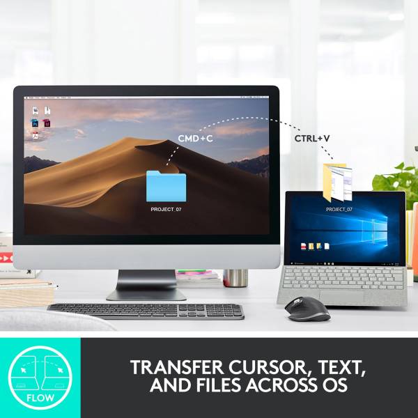 Mouse wireless Logitech MX Master 3, Negru Grafit