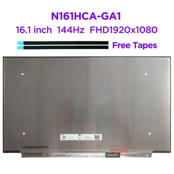 Display Laptop Gaming, HP, Victus 16-R, NV161FHM-NX1, N42530-001, 16.1 inch, FHD, IPS, Nano Edge, 40 pini, 144Hz