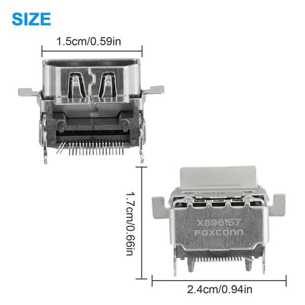 Mufa HDMI Consola Xbox One S, Foxconn X896157