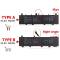 Baterie Laptop Gaming, Asus, TUF F17 FX706I, FX706IU, 0B200-03900000, 4ICP5/63/133, C41N1906-1, 15.4V, 5845mAh, 90Wh