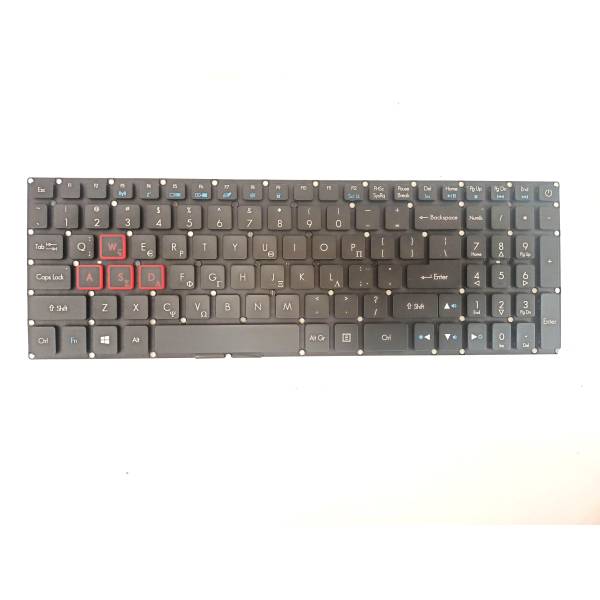Tastatura Laptop, Acer, Aspire V15 VX5-793, iluminata, layout GR (greaca)