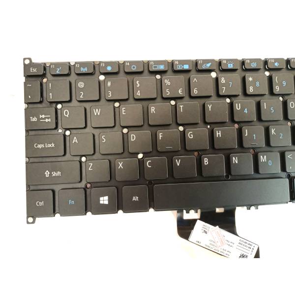 Tastatura Laptop, Acer, Swift 5 Pro SF514-52TP, iluminata, neagra, layout US