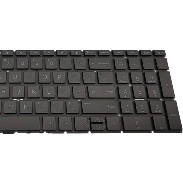 Tastatura palmrest Laptop, HP, Pavilion X360 15-CR, 15T-CR, TPN-W132, iluminata, neagra, layout US