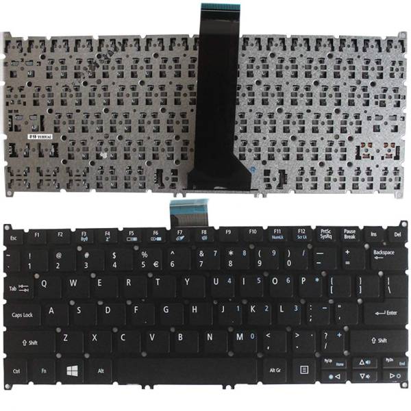 Tastatura Laptop, Acer, Aspire V3-372, V3-372T, neagra, layout US