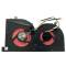Set coolere Laptop, MSI, Stealth Pro GS63, GS63VR, MS-16K2,6RF, BS5005HS-U2F1, BS5005HS-U3J