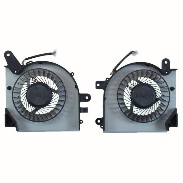 Set coolere Laptop, MSI, GF75 Thin 8RC, 8RD, 9SC, 9SD, PAAD06015SL, N415, PAAD06015SL, N416, CPU, GPU, 5V, 0.55A, 4 pini
