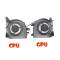 Set coolere Laptop, MSI, GF75 Thin 8RC, 8RD, 9SC, 9SD, PAAD06015SL, N415, PAAD06015SL, N416, CPU, GPU, 5V, 0.55A, 4 pini