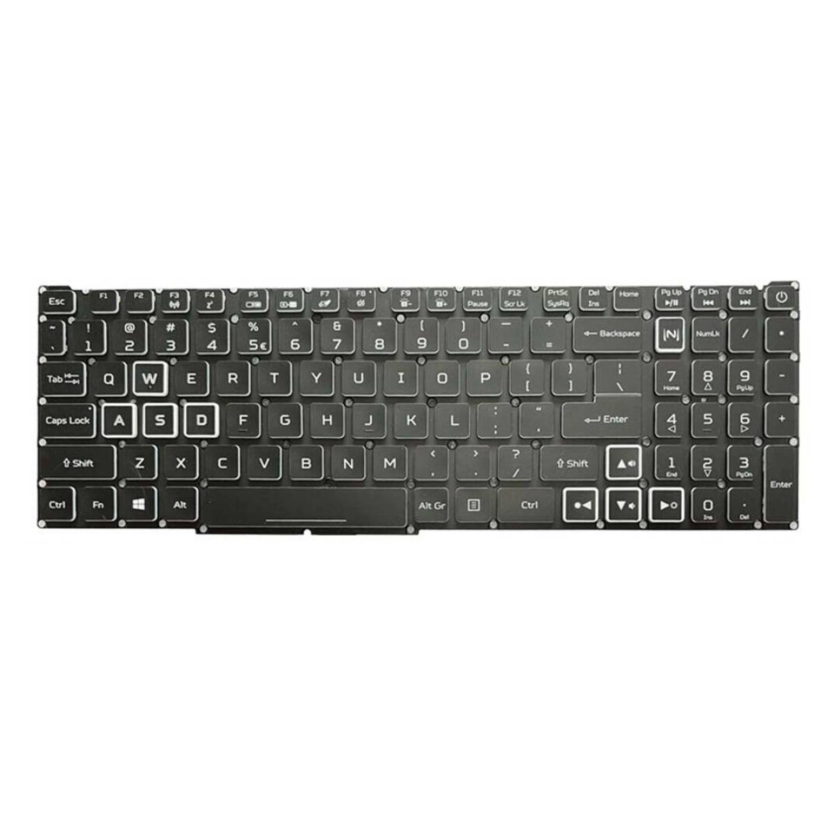 Clavier ACER Nitro 5 AN515 AN515-51 515-51 N17C1 N17C7 Original Francais Azerty