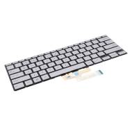 Tastatura Laptop, Asus, ZenBook 14 UX462D, UX462DA, iluminata, argintie, layout US