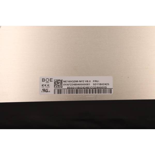 Display Laptop, Lenovo, IdeaPad Pro 5 16IMH9 Type 83D4, 5D11F56381, MNG007DA1-J, 16.0 inch, Rezolutie WQXGA 2560x1600, QHD, IPS, 120Hz, conector 25mm, 40 pini