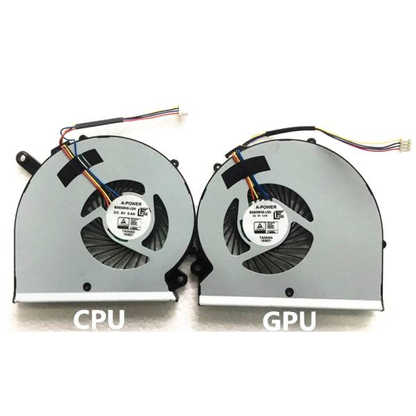 Set coolere Laptop, Gigabyte, RP65W, PR65, AERO14, AERO15, 15X, 15W, 15P, 15KB, V8, X9, Y9, BS5005HS-U2N, BS5005HS-U2M, 5V, 0.5A