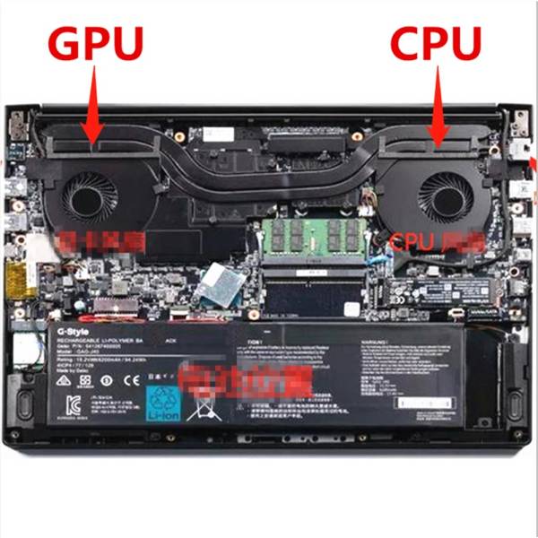 Set coolere Laptop, Gigabyte, RP65W, PR65, AERO14, AERO15, 15X, 15W, 15P, 15KB, V8, X9, Y9, BS5005HS-U2N, BS5005HS-U2M, 5V, 0.5A