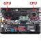 Set coolere Laptop, Gigabyte, RP65W, PR65, AERO14, AERO15, 15X, 15W, 15P, 15KB, V8, X9, Y9, BS5005HS-U2N, BS5005HS-U2M, 5V, 0.5A