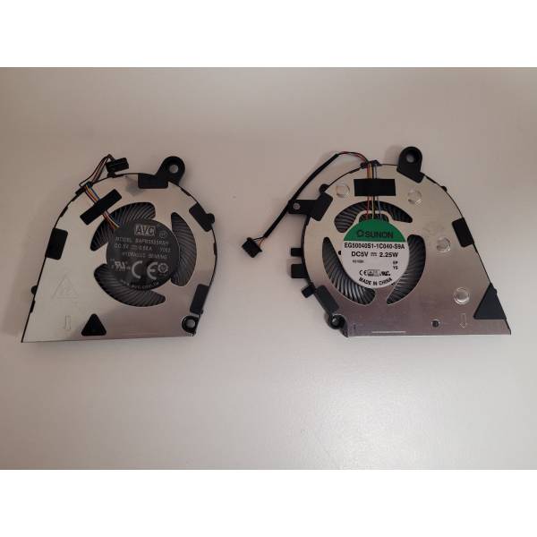 Set coolere Laptop, Lenovo, IdeaPad 5H40S19935, 5H40S19937, EG50040S1-1C040-S9A, BAPB0505R5H-Y002, BAPB0605R5H-Y004, 5V, 0.5A