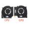 Set coolere Laptop Gaming, Asus, ROG Strix G17 G713I, NS85C59-20G04, NS85C59-20G05, 13NR0510P01021, 13NR0510P02021, 6033B0094101, 6033B0094201, 5V, 0.5A
