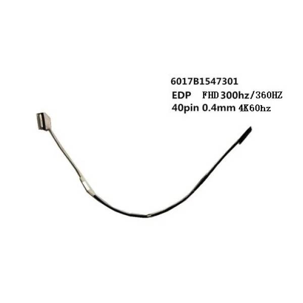 Cablu video LVDS Laptop Gaming, Asus, ROG Srix G15 G513IC, G513IE, G513IM, G513QE, G513QM, G513QR, G513QY, G513RC, G513RM, G513RS, G513RW, G513RX, 14005-03700300, 14005-03700500, 6017B1549401, EDP, FHD, 40 pini, 300Hz