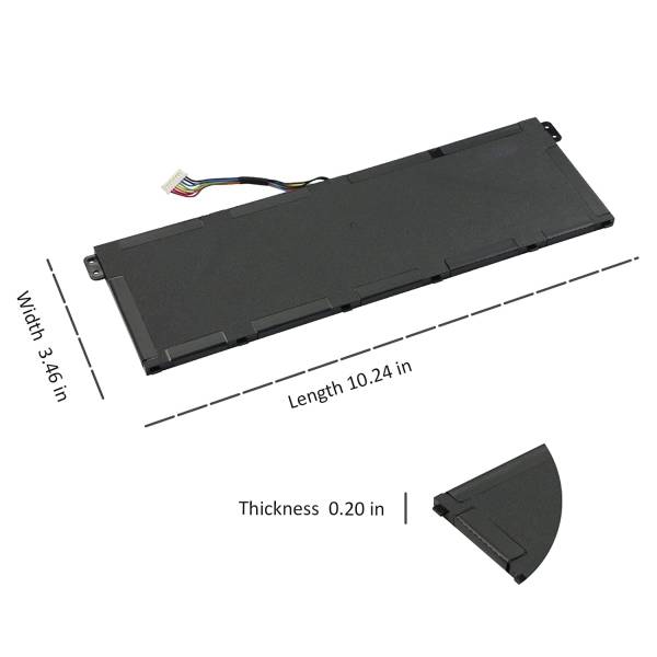 Baterie Laptop, Acer, ConceptD 3 Ezel Pro CC315-73P, KT.00407.008, 4ICP5/57/79, AP18C7M, 15.4V, 3634mAh, 55.9Wh