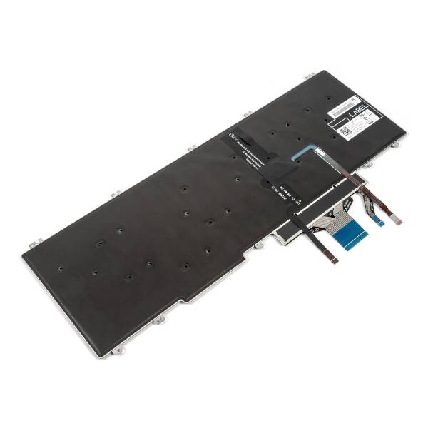 Tastatura Laptop, Dell, TCWPM, 0TCWPM, M25NK, 0M25NK, iluminata, neagra, Dual Point, layout US