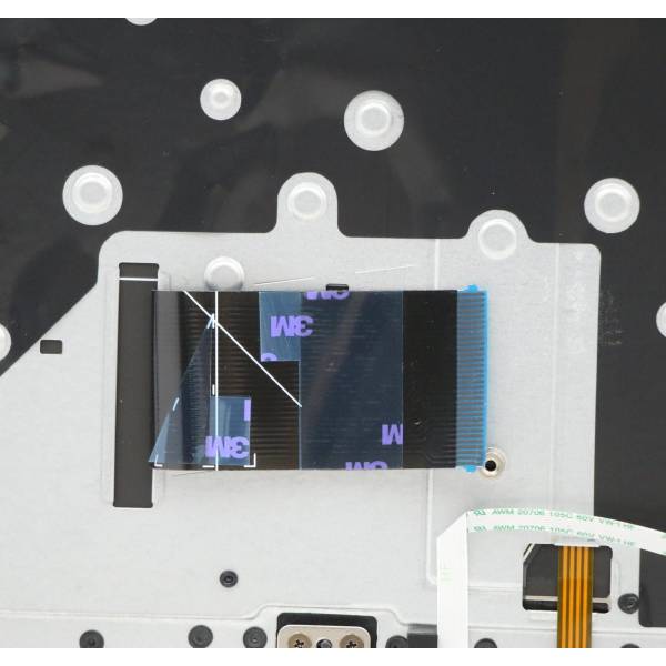 Carcasa superioara cu tastatura palmrest Laptop, Lenovo, IdeaPad Flex-14API Type 81SS, 5CB0S17380, AP2GA000A, iluminata, gri, layout UA (ukrainian)