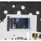Carcasa superioara cu tastatura palmrest Laptop, Lenovo, IdeaPad Flex-14API Type 81SS, 5CB0S17380, AP2GA000A, iluminata, gri, layout UA (ukrainian)