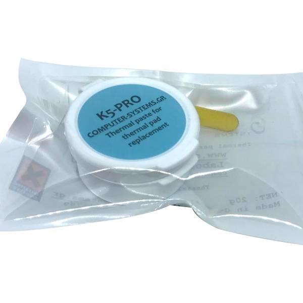 Pasta termica profesionala K5 Pro 20g, pentru inlocuire termal pad pentru placi video, laptopuri de gaming, IMac, PS3, PS4, PS5, XBox, memorii video, surse video