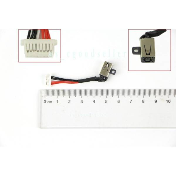 Mufa alimentare Laptop 2in1, Dell, Inspiron 13 7390, 7391, P113G, P113G001, 450.0EZ0A.0021