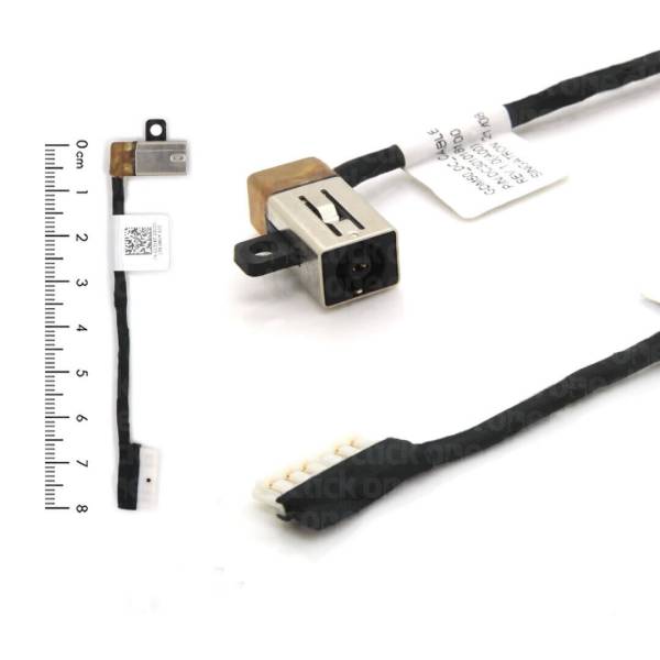 Mufa alimentare Laptop, Dell, Vostro 15 3510, 3520, 3530, 3535, 0231X7, 231X7, GDM50, DC301017H00, DC301018100, 8cm