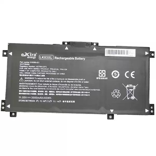 Baterie compatibila Laptop, HP, Envy X360 15-CP, 15M-CP, L09281-855, 916814-855, 3ICP7/61/80, LK03XL, 11.55V, 3500mAh, 40Wh