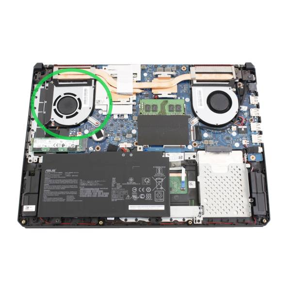 Cooler placa video Laptop Gaming, Asus TUF F17 FX706L, FX706LI, FX706LH, 13NR00S0M10011, DFS5K12114262H-FMCA, 5V, 0.5A, GPU