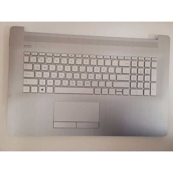 Carcasa superioara cu tastatura palmrest Laptop, HP, 17-CA, 17Z-CA, L92790-151, layout GR (greaca)