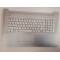 Carcasa superioara cu tastatura palmrest Laptop, HP, 17-BY, 17T-BY, L92790-151, layout GR (greaca)