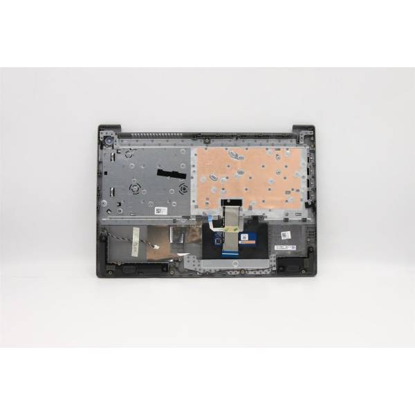 Carcasa superioara cu tastatura palmrest Laptop, Lenovo, V15 G1 IML Type 82NB, argintie, layout US
