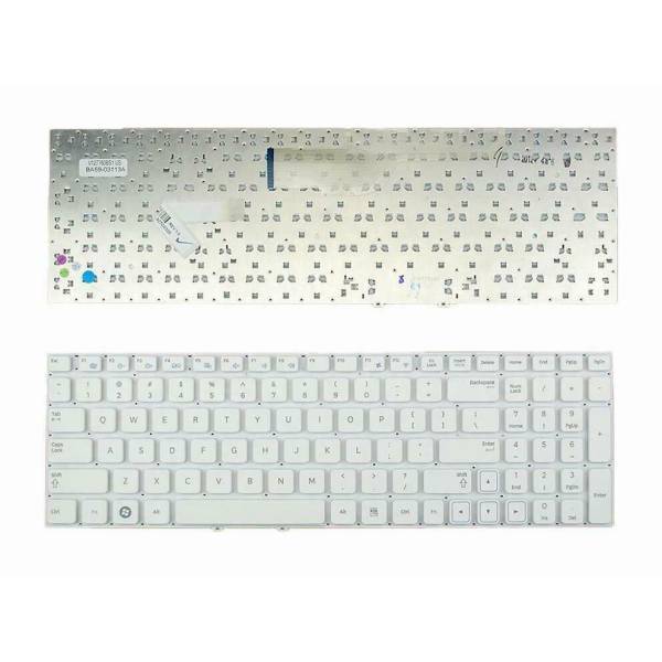 Tastatura Laptop, Samsung, NP550P5C, alba fara rama, us
