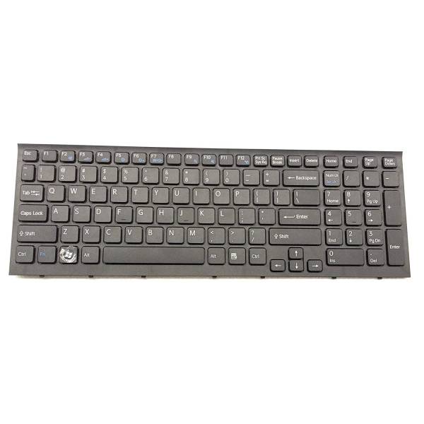 Tastatura Laptop, Sony, Vaio VPC-EB, VPCEB, PCG-71211M, PCG-71212M, PCG-71311M, cu rama, neagra, layout US