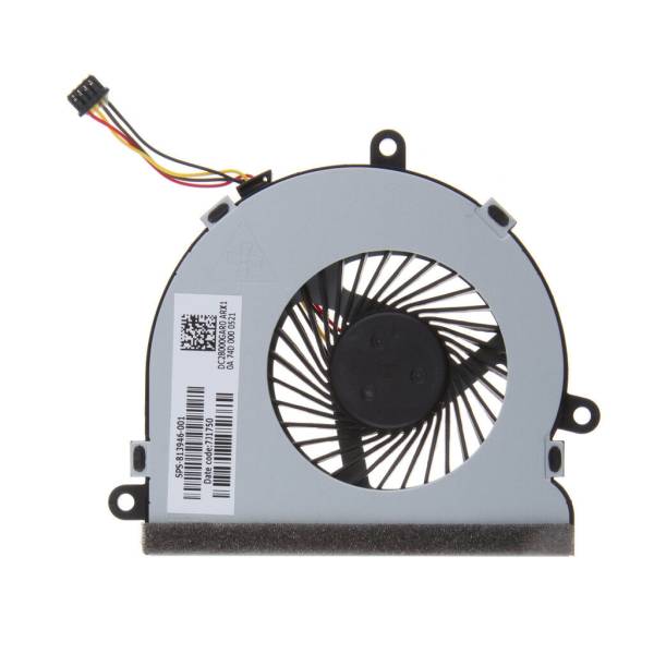 Cooler laptop, HP, 250 G6, 255 G6, 15-RB, 4 pini