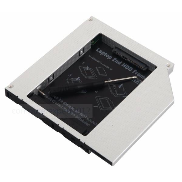 Adaptor CD-ROM pentru al doilea Hard disk SSD Caddy IDE Laptop 12.7mm