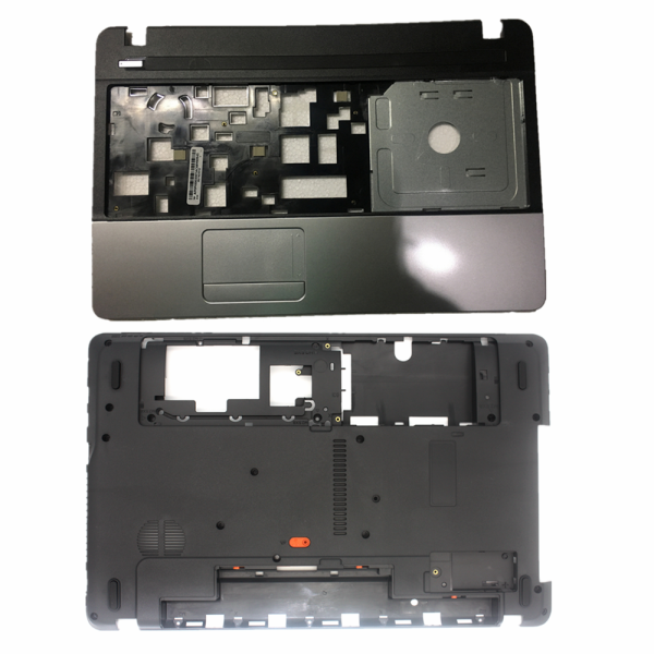 Carcasa inferioara completa bottom case palmrest Laptop, Packard Bell EasyNote TV11CM, TV11HC, TV43CM, TV43HC, TV44CM, TV44HC, TS45HR, Gateway, NV52L, NV56R, AP0NN000100