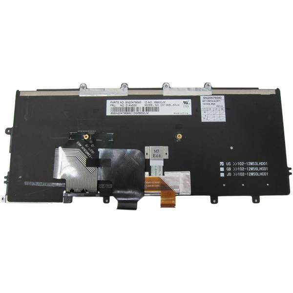 Tastatura Laptop, Lenovo, ThinkPad X260, layout us, iluminata