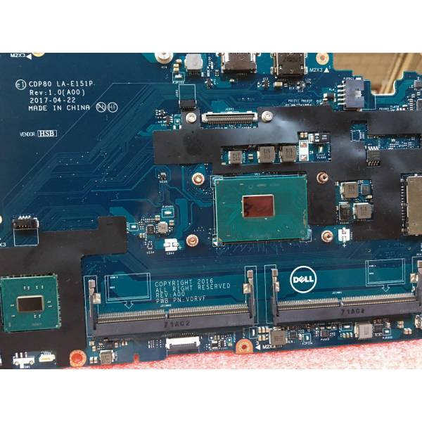 Placa de baza Laptop Dell Latitude LA-E151P i5-7440HQ