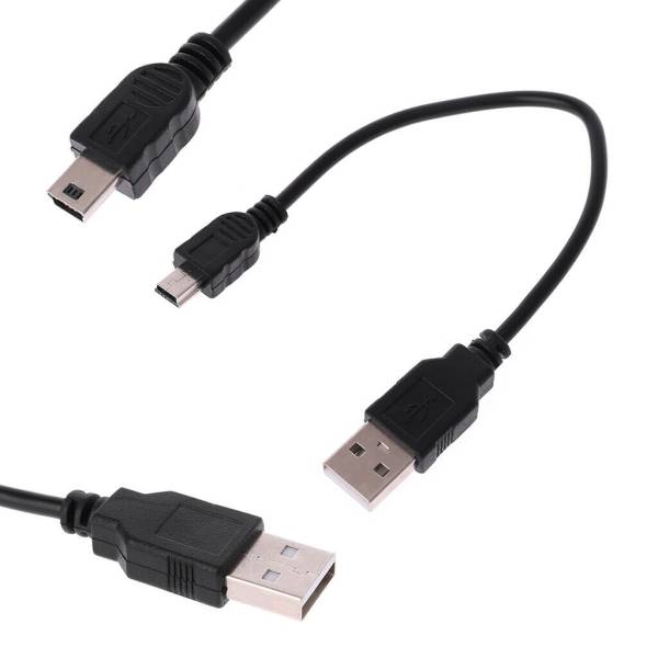CABLU USB 2.0 A LA MINI USB 5 PINI 0.7M