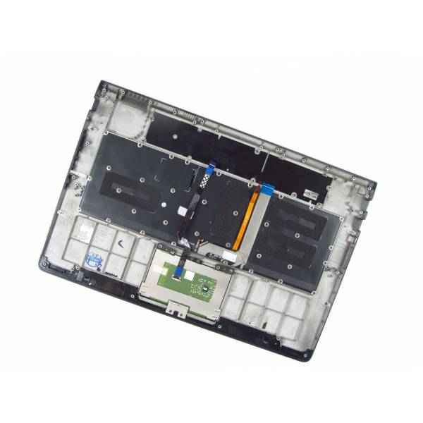 Carcasa superioara cu tastatura palmrest Laptop, Lenovo, Yoga 3 PRO 1370 Type 20448, 5CB0G97347, cu iluminare, layout US