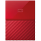 Hard Disk Extern WD My Passport, 4TB, USB 3.0, Rosu