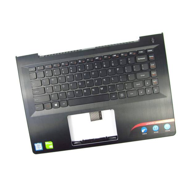 Carcasa superioara palmrest cu tastatura iluminata Laptop Lenovo IdeaPad 500S-14ISK
