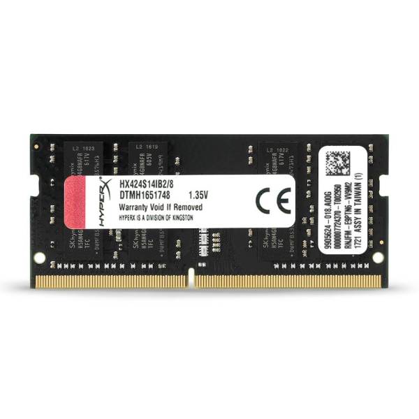 Memorie Kingston HyperX IMPACT 8GB SODIMM DDR4 PC4-19200 2400MHz CL14 HX424S14IB2/8