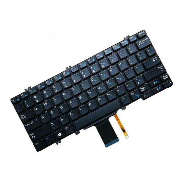 Tastatura Laptop, Dell, Latitude 5290, P27S, P27S002, 0NPN8, 0346TJ, iluminata, layout US