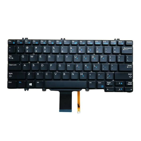 Tastatura Laptop, Dell, Latitude 5290, P27S, P27S002, 0NPN8, 0346TJ, iluminata, layout US