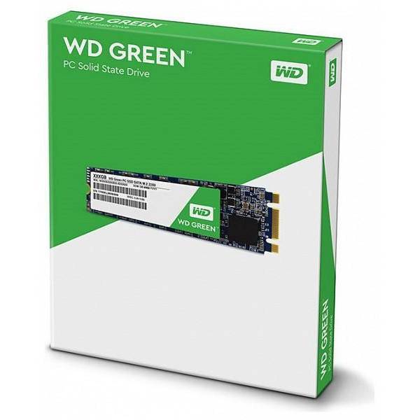 Solid-state drive (SSD) WD, 240GB, Green, SATA3, M.2 2280