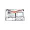 Carcasa inferioara bottom case Laptop, Acer, Aspire V3-531G, V3-551G, V3-571G, Q5WV1, 60.M03N2.003, AP0N7000400