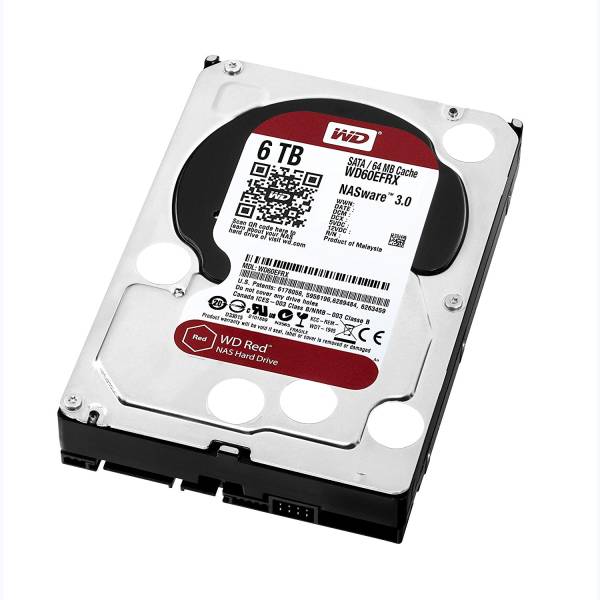 Hard Disk desktop WESTERN DIGITAL Red WD60EFRX, 6TB, 5400rpm, 64MB, SATA3
